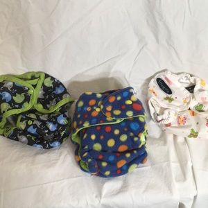 Sassybumz Twilight Cloth Diaper and covers